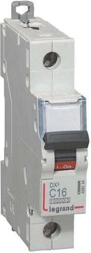Выключатель автоматический Legrand DX3-E 10000 1п 16А C 16кА картинка